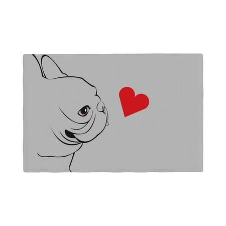 Placemats Set of 4 Animal Bulldog1 Heat Resistant Non - Slip Place mats Waterproof table mat for Kitchen Dining-4片装
Placemats Set of 4 Animal Bulldog1 Heat Resistant Non - Slip Place mats Waterproof table mat for Kitchen Dining-4片装