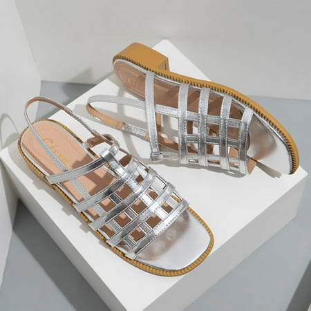 CAICJ98 Wedge Sandals for Women Women s Bloom comfort sandal with +Comfort Foam and Wide Widths Available Silver
CAICJ98 Wedge Sandals for Women Women s Bloom comfort sandal with +Comfort Foam and Wide Widths Available Silver