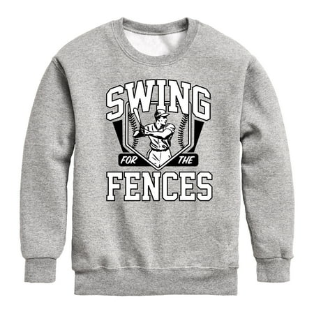 Instant Message - Swing For The Fences - Kids Crew Fleece