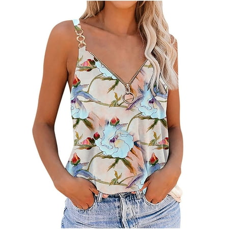 CYMMPU Women Clothing Women s Zip up Cami Vest Summer Shirts Cropped Tank Sexy Bustier Streetwear Sleeveless V Neck Tank Slim Fit Crop Tops White
CYMMPU Women Clothing Women s Zip up Cami Vest Summer Shirts Cropped Tank Sexy Bustier Streetwear Sleeveless V Neck Tank Slim Fit Crop Tops White
