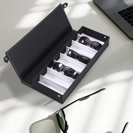 Black Sunglasses Storage Case Thickened Durable Organizer for Home Supermarket Shop
Black Sunglasses Storage Case Thickened Durable Organizer for Home Supermarket Shop