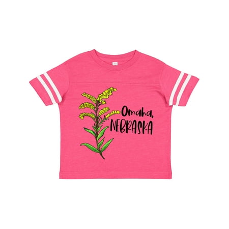 Inktastic Omaha Nebraska Goldenrod Flower Gift Toddler Boy or Toddler Girl T-Shirt
Inktastic Omaha Nebraska Goldenrod Flower Gift Toddler Boy or Toddler Girl T-Shirt