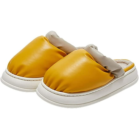 PIKADINGNIS Unisex Plush Slippers PU Leather Winter House Slippers Fleece Lined Cozy House Shoes 2022
PIKADINGNIS Unisex Plush Slippers PU Leather Winter House Slippers Fleece Lined Cozy House Shoes 2022