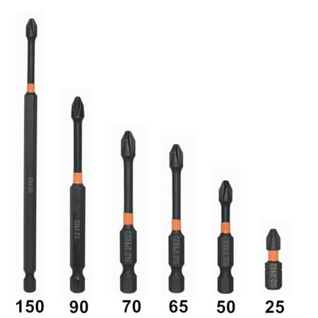 BCLONG PH2 Impact Screwdrivers Bit Magnetic Alloy Steel Cross Screwdriver Bit 25-150mm
BCLONG PH2 Impact Screwdrivers Bit Magnetic Alloy Steel Cross Screwdriver Bit 25-150mm