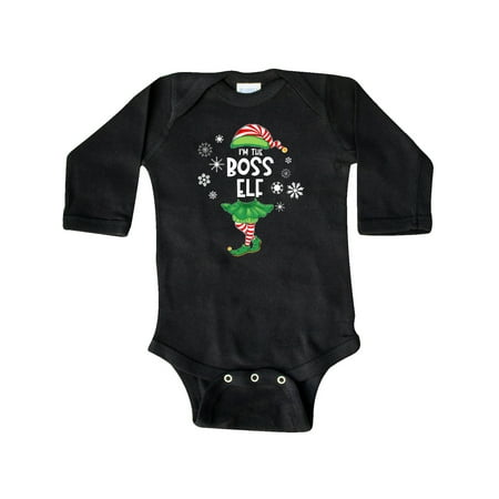 Inktastic Funny Christmas I m the Boss Elf with Shoes and Hat Gift Baby Boy or Baby Girl Long Sleeve Bodysuit
Inktastic Funny Christmas I m the Boss Elf with Shoes and Hat Gift Baby Boy or Baby Girl Long Sleeve Bodysuit