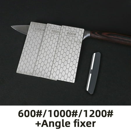 Diamond 1- 4Pcs Set Grit 400 600 1000 Fine Whetstone Knife Sharpener Sharpening Stone Grinding Kitchen Tools Accessories Gadgets