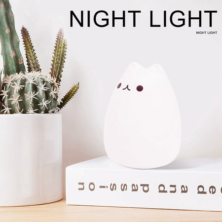 LED Night Light USB Rechargeable Cute Night Lights with 7-Color Breathing Modes Baby ( )
LED Night Light USB Rechargeable Cute Night Lights with 7-Color Breathing Modes Baby ( )