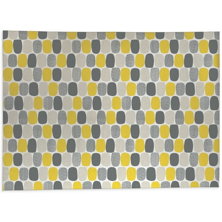 Mid Century Ovals Yellow Kitchen Mat by Kavka Designs
Mid Century Ovals Yellow Kitchen Mat by Kavka Designs