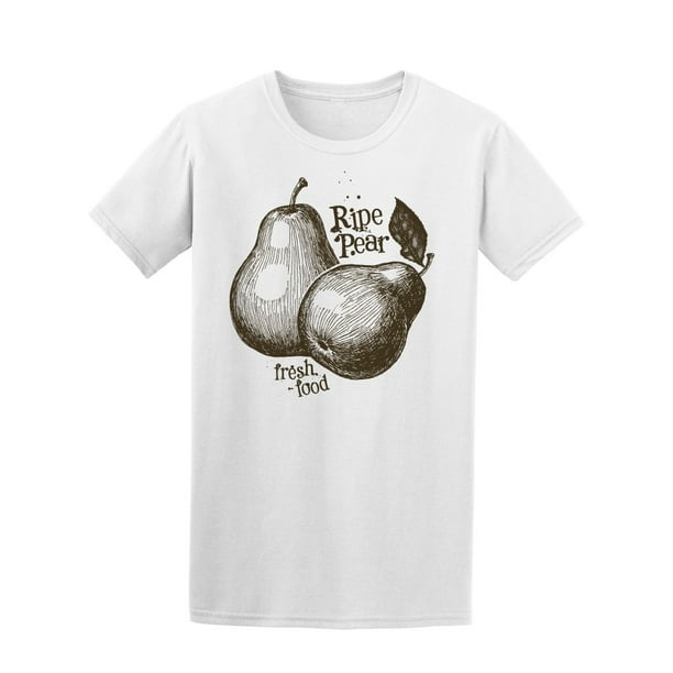 Fresh Food Ripe Pear Food Lovers Tee Women's -Image by Shutterstock