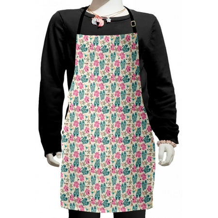 Tropical Kids Apron Summer Season Composition with Flip Flops Hibiscuses and Starfishes Sketch Design Boys Girls Apron Bib with Adjustable Ties for Cooking Baking Painting Multicolor by Ambesonne
Tropical Kids Apron Summer Season Composition with Flip Flops Hibiscuses and Starfishes Sketch Design Boys Girls Apron Bib with Adjustable Ties for Cooking Baking Painting Multicolor by Ambesonne