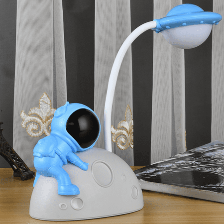 Cute Night Light Cartoon Astronaut Eye Protection Desk Lamp-Cartoon Lamp Led Learning Eye Protection Rechargeable Desk Lamp Wireless Bedside Lamp Cute Night Lamp(Blue)
Cute Night Light Cartoon Astronaut Eye Protection Desk Lamp-Cartoon Lamp Led Learning Eye Protection Rechargeable Desk Lamp Wireless Bedside Lamp Cute Night Lamp(Blue)