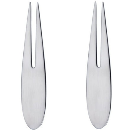Fruit Fork Stainless Steel Tasting Appetizer Fork for Cake Dessert Salad Mooncake Stainless Steel Silver
Fruit Fork Stainless Steel Tasting Appetizer Fork for Cake Dessert Salad Mooncake Stainless Steel Silver