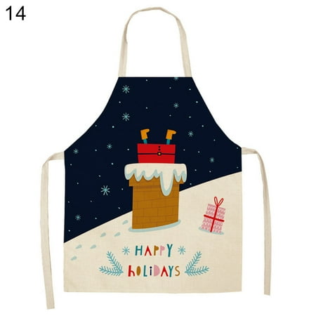 Visland Chistmas Apron Holiday Kitchen Apron Christmas Santa Claus/Elk/Snowman Style Decoration Apron for Christmas Dinner Party Cooking Baking Crafting House Cleaning Kitchen
Visland Chistmas Apron Holiday Kitchen Apron Christmas Santa Claus/Elk/Snowman Style Decoration Apron for Christmas Dinner Party Cooking Baking Crafting House Cleaning Kitchen