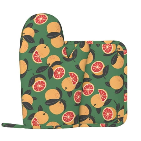 Oven Mitts and Pot Holders Sets Red Orange Non-Slip Silicone Oven Gloves Potholders Cotton Lining Heat Resistant Gloves Hot Pads for Kitchen Cooking Baking
Oven Mitts and Pot Holders Sets Red Orange Non-Slip Silicone Oven Gloves Potholders Cotton Lining Heat Resistant Gloves Hot Pads for Kitchen Cooking Baking