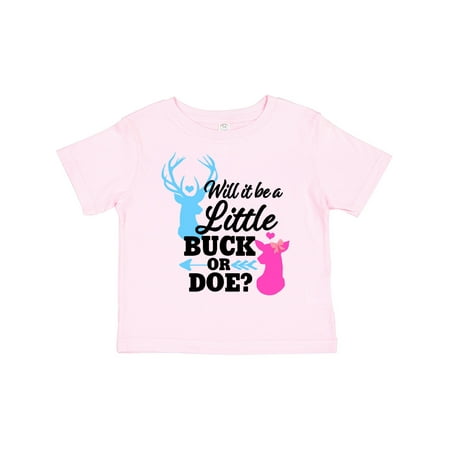 Inktastic Gender Reveal Will It Be a Little Buck or Doe Gift Toddler Toddler Girl T-Shirt
Inktastic Gender Reveal Will It Be a Little Buck or Doe Gift Toddler Toddler Girl T-Shirt