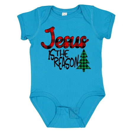 Inktastic Christmas Jesus is the Reason with Green Plaid Tree Gift Baby Boy or Baby Girl Bodysuit
Inktastic Christmas Jesus is the Reason with Green Plaid Tree Gift Baby Boy or Baby Girl Bodysuit