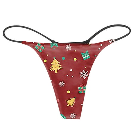 nsendm Organic Cotton Underwear 2t Womens Thong Christmas Print Comfortable Breathable Low Waist Underwear Women Cotton Underpants Red Large
nsendm Organic Cotton Underwear 2t Womens Thong Christmas Print Comfortable Breathable Low Waist Underwear Women Cotton Underpants Red Large