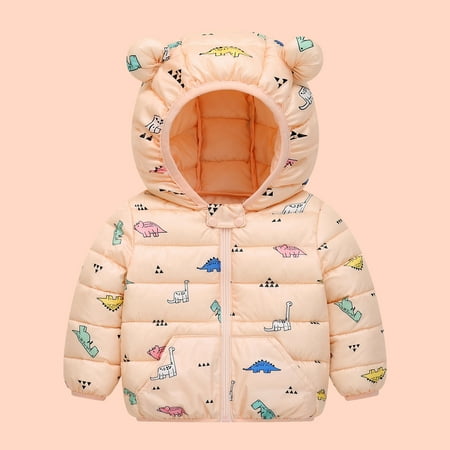 Juebong Baby Boys Girls Coats Clearance Toddler Kids Baby Boys Girls Fashion Cute Cartoon Dinosaur Pattern Windproof Padded Clothes Jacket Hooded Coat
Juebong Baby Boys Girls Coats Clearance Toddler Kids Baby Boys Girls Fashion Cute Cartoon Dinosaur Pattern Windproof Padded Clothes Jacket Hooded Coat