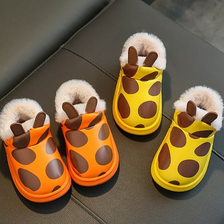 TOWED22 Toddler Girl Sandals Girls Boys Home Slippers Water Proof Warm Cartoon House Slippers For Toddler Lined Winter Indoor Red
TOWED22 Toddler Girl Sandals Girls Boys Home Slippers Water Proof Warm Cartoon House Slippers For Toddler Lined Winter Indoor Red