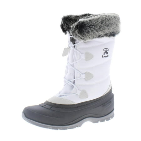 Kamik Womens Momentum S Faux Fur Winter Mid-Calf Boots