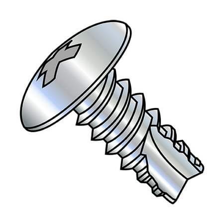 6-20X3/8 Phillips Truss Thread Cutting Screw Type 25 Fully Threaded Zinc (Pack Qty 10 000) BC-06065PT
6-20X3/8 Phillips Truss Thread Cutting Screw Type 25 Fully Threaded Zinc (Pack Qty 10 000) BC-06065PT