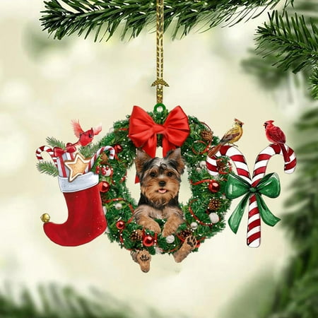 DYWADE Xmas Small Decorative Chains For Hanging Cute Dog Statue Ornament Pendant Christmas Wreath Pendant Christmas Decoration Pendant
DYWADE Xmas Small Decorative Chains For Hanging Cute Dog Statue Ornament Pendant Christmas Wreath Pendant Christmas Decoration Pendant