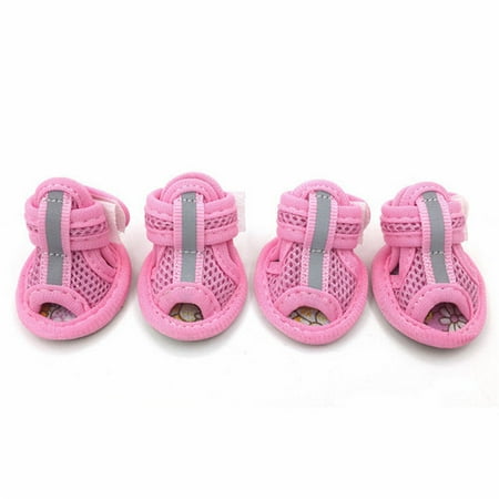 4Pcs/Lot Hot Sale Casual Anti-Slip Small Dog Shoes Cute Pet Shoes Shoe Spring Summer Breathable Soft Mesh Sandals Candy Colors
4Pcs/Lot Hot Sale Casual Anti-Slip Small Dog Shoes Cute Pet Shoes Shoe Spring Summer Breathable Soft Mesh Sandals Candy Colors