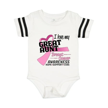 Inktastic I Love My Great Aunt-Breast Cancer Awareness Gift Baby Boy or Baby Girl Bodysuit
Inktastic I Love My Great Aunt-Breast Cancer Awareness Gift Baby Boy or Baby Girl Bodysuit