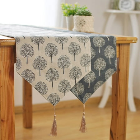 Ludlz Tree Pattern Tassel Decoration Linen Tablecloth Party Dining Table Runner Cover
Ludlz Tree Pattern Tassel Decoration Linen Tablecloth Party Dining Table Runner Cover
