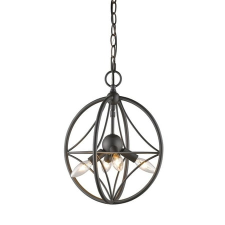 4 Light Pendant in Transitional Style 12 inches Wide By 15 inches High-Bronze Finish Bailey Street Home 372-Bel-2568333
4 Light Pendant in Transitional Style 12 inches Wide By 15 inches High-Bronze Finish Bailey Street Home 372-Bel-2568333