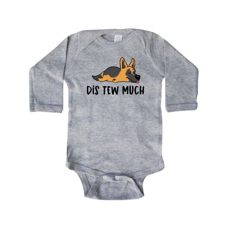 Inktastic Napping Dis Tew Much German Shepherd Gift Baby Boy or Baby Girl Long Sleeve Bodysuit
Inktastic Napping Dis Tew Much German Shepherd Gift Baby Boy or Baby Girl Long Sleeve Bodysuit