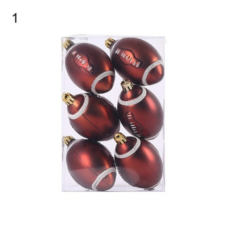 ActFu 6Pcs/Set Christmas Balls Innovative Real-looking Portable Miniature Sports Balls Hanging Pendant for Party
ActFu 6Pcs/Set Christmas Balls Innovative Real-looking Portable Miniature Sports Balls Hanging Pendant for Party