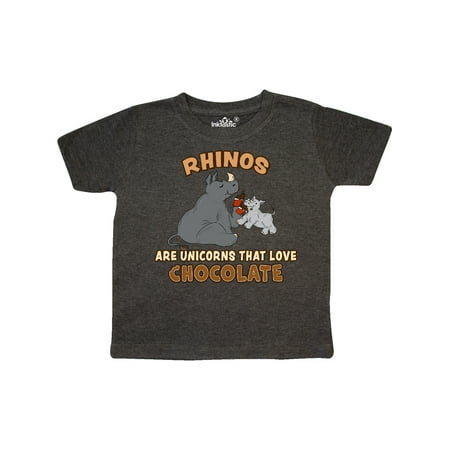 Inktastic Rhinos are Just Unicorns that Love Chocolate Gift Toddler Boy or Toddler Girl T-Shirt
Inktastic Rhinos are Just Unicorns that Love Chocolate Gift Toddler Boy or Toddler Girl T-Shirt