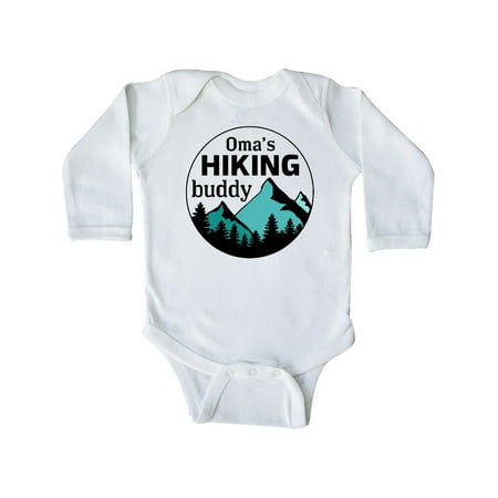 Inktastic Oma s Hiking Buddy with Mountains and Trees Gift Baby Boy or Baby Girl Long Sleeve Bodysuit
Inktastic Oma s Hiking Buddy with Mountains and Trees Gift Baby Boy or Baby Girl Long Sleeve Bodysuit