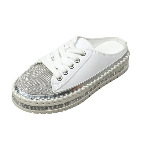 LUOGENLI Slippers for Women Indoor Washable Women s Summer Fashion Round Head Rhinestone Strap Sandals Slippers Casual Comfortable out Beach Slippers Slippers for Women Fuzzy Cow White 42
LUOGENLI Slippers for Women Indoor Washable Women s Summer Fashion Round Head Rhinestone Strap Sandals Slippers Casual Comfortable out Beach Slippers Slippers for Women Fuzzy Cow White 42