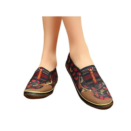 Ritualay Ladies Loafers Slip On Casual Shoes Comfort Flats Breathable Round Toe Espadrille Driving Daily Non-Slip Boat Shoe Red Floral 7
Ritualay Ladies Loafers Slip On Casual Shoes Comfort Flats Breathable Round Toe Espadrille Driving Daily Non-Slip Boat Shoe Red Floral 7