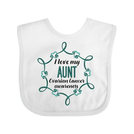 Inktastic I Love My Aunt Ovarian Cancer Awareness Gift Baby Boy or Baby Girl Bib
Inktastic I Love My Aunt Ovarian Cancer Awareness Gift Baby Boy or Baby Girl Bib