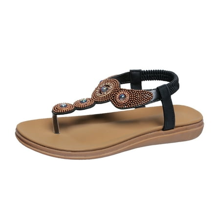 Cathalem Womens Slip On Flip Flops Summer Flat Sandals Womens Beach Sandals(Black 38)
Cathalem Womens Slip On Flip Flops Summer Flat Sandals Womens Beach Sandals(Black 38)