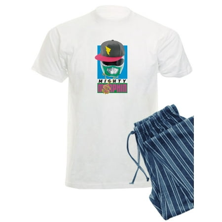 CafePress - Power Rangers Mighty Morphin - Men s Light Pajamas