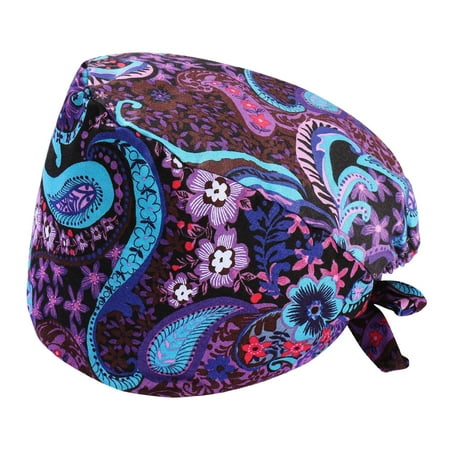 TENDYCOCO Cotton Operating Room Flower Printing Work for Woman Lady Female (Purple)
TENDYCOCO Cotton Operating Room Flower Printing Work for Woman Lady Female (Purple)