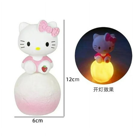 Anime Sanrio Hello Kitty Kuromi Cinnamoroll Night Light Glowing Children Toy Bedside Lamp Kawaii Cute Children Kid Birthday Gift
Anime Sanrio Hello Kitty Kuromi Cinnamoroll Night Light Glowing Children Toy Bedside Lamp Kawaii Cute Children Kid Birthday Gift