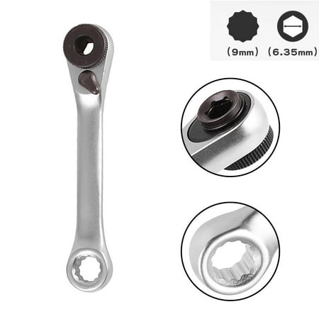 Goodhd 1/4 Inch Double Headed Quick Socket Ratchet Wrench Screwdriver Bit Repair Tool
Goodhd 1/4 Inch Double Headed Quick Socket Ratchet Wrench Screwdriver Bit Repair Tool