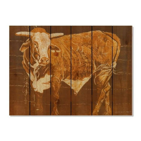 Whipplesmiths After the Rodeo Wood Art - 33 x 24 in.