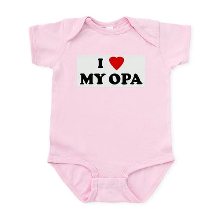 CafePress - I Love MY OPA Infant Bodysuit - Baby Light Bodysuit Size Newborn - 24 Months 
CafePress - I Love MY OPA Infant Bodysuit - Baby Light Bodysuit Size Newborn - 24 Months