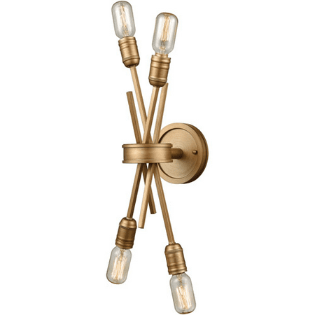Wall Sconces 4 Light With Matte Gold Finish Medium Base 5 inch 240 Watts - World of Lamp
Wall Sconces 4 Light With Matte Gold Finish Medium Base 5 inch 240 Watts - World of Lamp