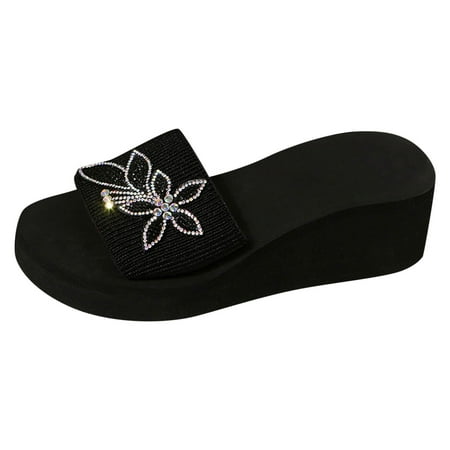 2DXuixsh Light Sandals for Women 8W Women Sandals Summer New Pattern Rhinestone Decoration Fashion Comfortable Thick Sole Wedge Slip on Oversized Shoes Face S Sandals Women Black Size 37
2DXuixsh Light Sandals for Women 8W Women Sandals Summer New Pattern Rhinestone Decoration Fashion Comfortable Thick Sole Wedge Slip on Oversized Shoes Face S Sandals Women Black Size 37