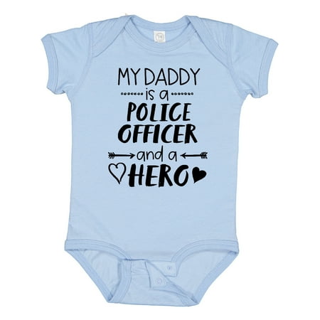 Inktastic My Daddy is a Police Officer and a Hero Gift Baby Boy or Baby Girl Bodysuit
Inktastic My Daddy is a Police Officer and a Hero Gift Baby Boy or Baby Girl Bodysuit