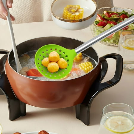 Off Promotions! Huayishang Cooking Utensils Silicone Colander Stainless Steel Handle Kitchen Colander Kitchen Essentials Clearance Sale Green
Off Promotions! Huayishang Cooking Utensils Silicone Colander Stainless Steel Handle Kitchen Colander Kitchen Essentials Clearance Sale Green