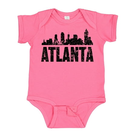 Inktastic Atlanta Skyline Grunge Gift Baby Boy or Baby Girl Bodysuit