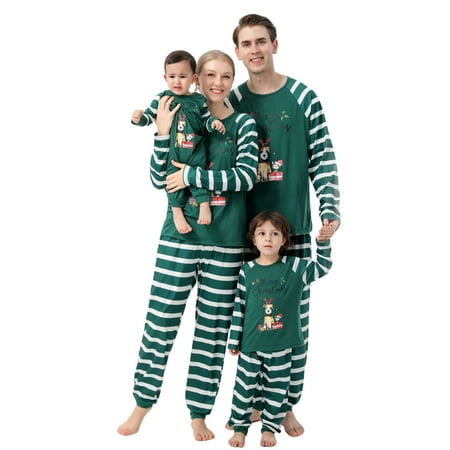 Inevnen Christmas Pajamas for Family Christmas Matching Jammies for Adults and Kids Sleepwear Set
Inevnen Christmas Pajamas for Family Christmas Matching Jammies for Adults and Kids Sleepwear Set